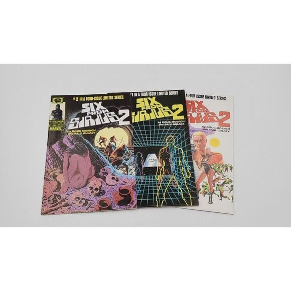 Epic Comics Six From Sirius 2 Comic Book Lot Of 3 #1-3 - Picture 1 of 7